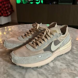 Nike Men’s Waffle One - Sail/Summit-Lt. Ore - Size 11 Men